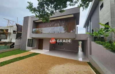 Casa com 4 dormitórios à venda, 439 m² por r$ 5.500.000,00 - gênesis 2 - santana de parnaíba/sp