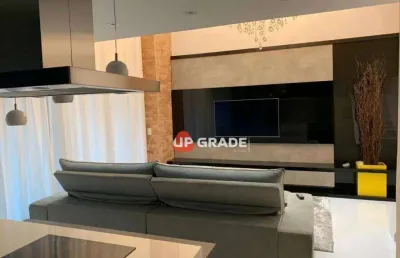 Apartamento duplex com 1 dormitório à venda, 80 m² por r$ 1.000.000 - trix tambor - santana de parnaíba/sp