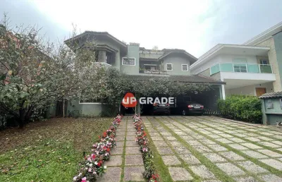 Casa com 4 dormitórios à venda, 386 m² por r$ 2.500.000,00 - tarumã - santana de parnaíba/sp