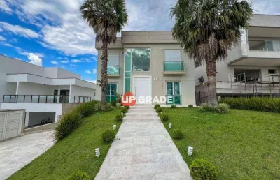 More num paraíso ecológico!! casa com 4 dormitórios, 580 m² - venda por r$ 9.500.000 ou aluguel por r$ 40.200/mês - gênesis 2 - santana de parnaíba/sp