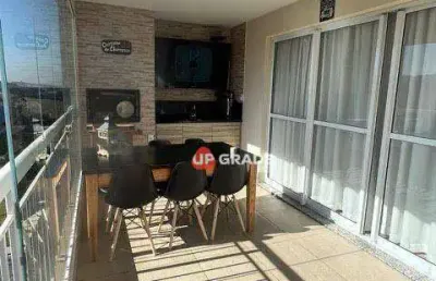 Apartamento com 3 dormitórios à venda, 132 m² por r$ 1.700.000 - edifício ghaia - santana de parnaíba/sp