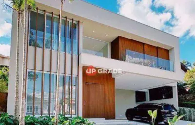 Casa com 5 dormitórios à venda, 600 m² por r$ 15.000.000,00 - alphaville residencial zero - santana de parnaíba/sp