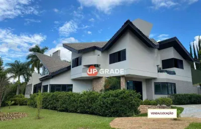 Casa com 4 dormitórios para alugar, 680 m² por r$ 50.000/mês - tamboré 02 - santana de parnaíba/sp