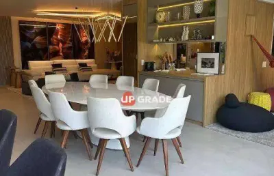 Apartamento com 3 dormitórios à venda, 224 m² por r$ 3.500.000 - edifício boulevard tamboré - santana de parnaíba/sp