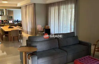 Apartamento com 3 dormitórios à venda, 200 m² por r$ 2.400.000 - edifício terraços tamboré - santana de parnaíba/sp