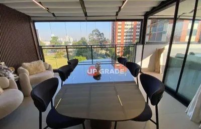 Apartamento com 2 dormitórios à venda, 127 m² por r$ 1.650.000,00 - edificio aruanã - barueri/sp