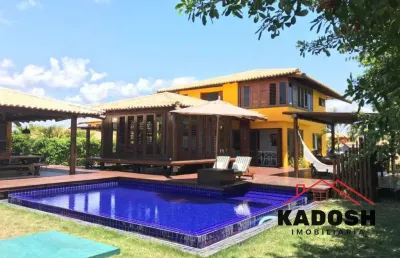 Casa de luxo  para venda em condomínio na costa do sauípe: 4 quartos, 4 suítes, 1 sala, 6 banheiros e 1.400,00m² de área. venha conferir!
