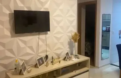 Apartamento disponível para venda no condominio palace fraga  maia localizado no bairro papagaio em feira de santana