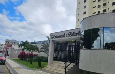 Apartamento para venda no condominio residencial belleville localizado no ponto central em feira de santana