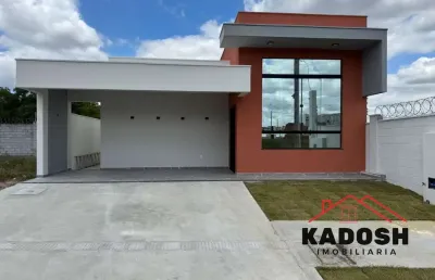 Casa disponível para venda no condomínio jardim das tulipas localizado no bairro nova esperança em feira de santana