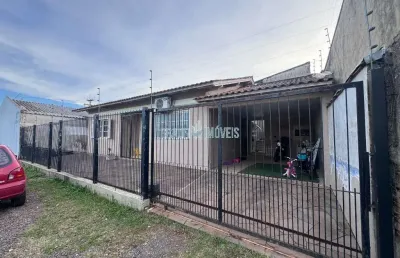 Casa 2 dormitórios ou vendo a chave no jardim do bosque em cachoeirinha com garagem fechada e chuurasqueira..