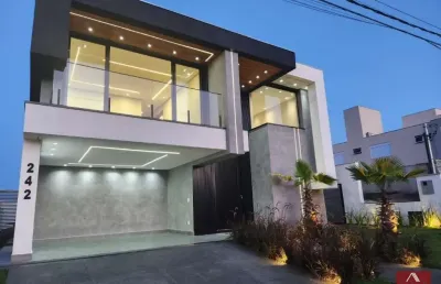 Casa em condomínio fechado com 4 quartos à venda na machado de assis, 242, gran park, vespasiano por r$ 2.390.000
