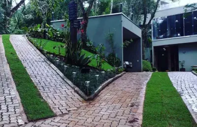 Casa em condomínio fechado com 5 quartos à venda na são francisco, 847, condomínio das águas claras, brumadinho por r$ 5.600.000