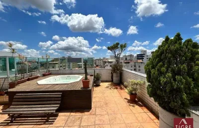 Cobertura com 4 quartos à venda na rua vicente risola, 1235, santa inês, belo horizonte por r$ 1.800.000