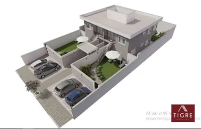 Casa em condomínio fechado com 2 quartos à venda na rua dalva ferreira dos santos, 705, ovídio guerra, lagoa santa por r$ 490.000