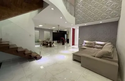 Casa em condomínio fechado com 4 quartos para alugar na alameda imbuia, 96, rosa dos ventos, vespasiano por r$ 9.000