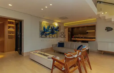Apartamento a venda 210m², 3 dormitórios, 3 suítes e 3 vagas, lazer completo - brooklin