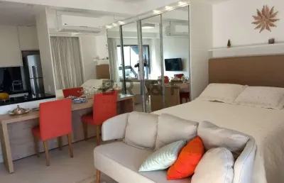 Apartamento para locação 1 suíte, 1 vaga, 1 banheiro, 40m , brooklin paulista, são paulo,sp