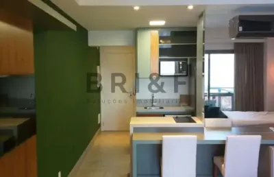Apartamento para locação no brooklin - habitarte verde 41 m², 1 dorm, 1 vaga - são paulo