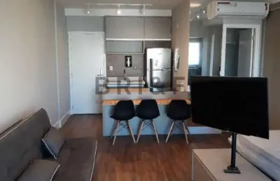 Apartamento para locação no brooklin - habitarte verde 44 m², 1 dorm, 1 vaga mobiliado - são paulo