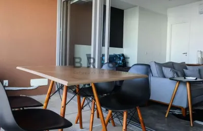 Apartamento para locação no brooklin - habitarte verde 41 m², 1 dorm, 1 vaga mobiliado - são paulo