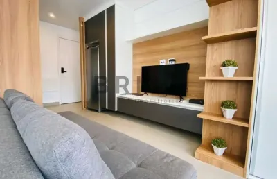 Apartamento para locação 1 suíte, 1 vaga, 1 banheiro, 36m² , brooklin paulista, são paulo,sp
