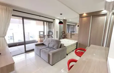 Apartamento para locação 41 m² com 1 dorm, 1 vaga, mobiliado, habitarte verde - brooklin
