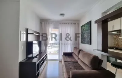 Apartamento para alugar mobiliado com 50m², 2 dormitórios e 1 vaga  na chácara santo antonio