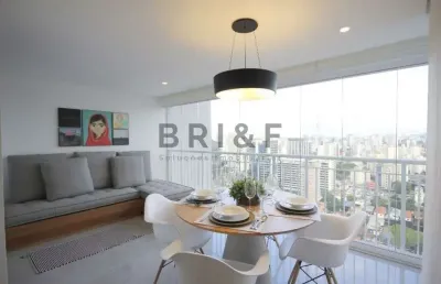 Apartamento para locação 1 dormitório, 1 vaga, 56m² - itaim bibi- são paulo