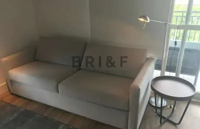 Apartamento geo berrini à venda no brooklin, 61m², 1 dormitório (suite), 1 vaga, lazer completo