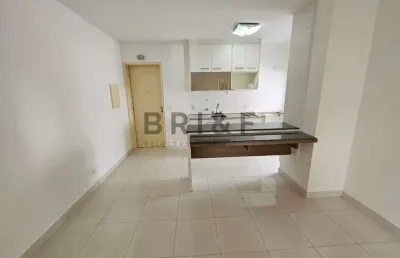 Apartamento no campo belo para locaçao 2 dormitorios, 1 vaga