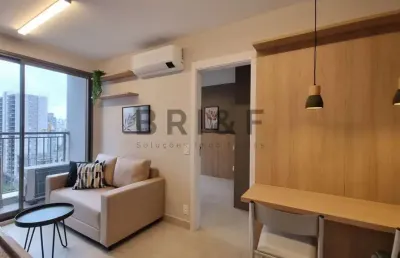 Apartamento para locação  com 1 dormitório, 32m²- campo belo- são paulo