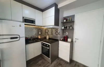 Apartamento mobiliado 1 dormitório , 1 vaga  38m²  campo belo