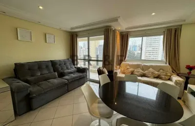Apartamento mobiliado para alugar - 82m² - 3 dormitórios (2 suítes), 2 vagas - helbor brooklin