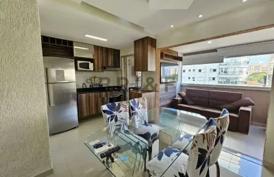 Apartamento para locação, 49m², 1 quarto, 1 vaga de garagem. campo belo