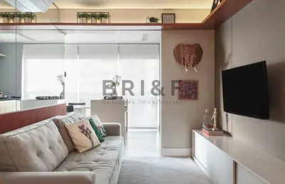 Apartamento a venda e locação 2 dormitórios, 1 vaga, 72m² com lazer completo no brooklin