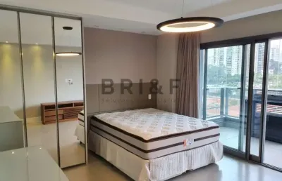 Apartamento a venda no brooklin - habitarte verde 45 m², 1 dorm, 1 vaga mobiliado - são paulo
