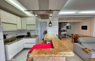 Cobertura triplex de luxo na ponta da praia, santos: viva o sonho à beira-mar!