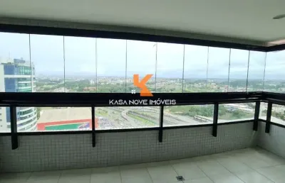 Apartamento à venda em salvador-ba, bairro patamares: 1 quarto, 2 salas, 2 banheiros, 1 vaga, 60m² de luxo!