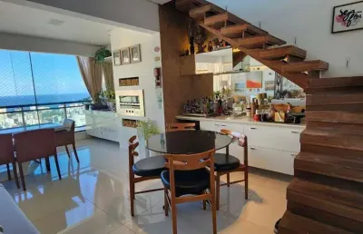 Venda de apartamento no horto florestal, salvador-ba: 3 quartos, 3 suítes, 2 salas, 5 banheiros, 3 vagas, 185m²!