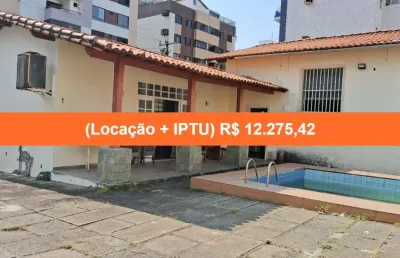 Casa comercial para locação em salvador-ba, costa azul - 3 quartos, 1 suíte, 2 salas, 4 banheiros, 3 vagas, 265m².
