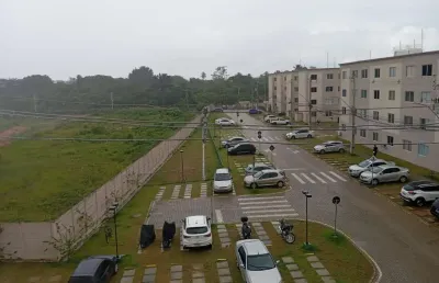 Apartamento à venda em camaçari-ba, cajazeiras de abrantes: 2 quartos, 2 salas, 1 banheiro, 1 vaga de garagem, 42m².