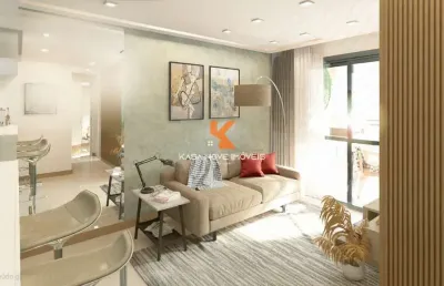 Apartamento à venda em salvador-ba, armação: 2 quartos, 1 suíte, 2 salas, 2 banheiros, 1 vaga de garagem, 63,98m². venha conferir!