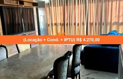 Apartamento para locação no rio vermelho, salvador-ba: 1 quarto, 1 suíte, 2 salas, 1 banheiro, 1 vaga, 59,50 m².
