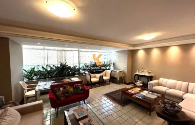 Apartamento de luxo na graça: 4 quartos, 3 suítes, 2 salas, 4 banheiros, 2 vagas, 187m² - salvador-ba