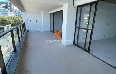 Apartamento de luxo na barra, salvador-ba: 3 quartos, 3 suítes, 2 salas, 5 banheiros, 2 vagas de garagem - 155,62m².