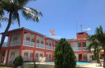 Pousada comercial à venda em jandaíra-ba, no bairro mangue seco, com 21 quartos e 2.436,75 m² de área.