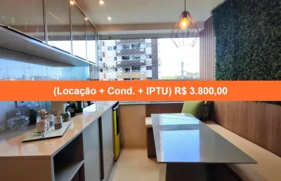 Apartamento para locação em salvador-ba, bairro santa teresa: 2 quartos, 1 suíte, 2 salas, 2 banheiros, 1 vaga, 58m². venha conferir!