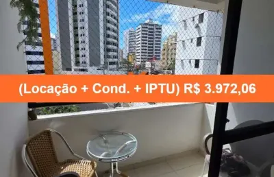 Aluguel de apartamento de 2 quartos com suíte, 2 salas e 2 vagas no imbuí, salvador-ba: confira!