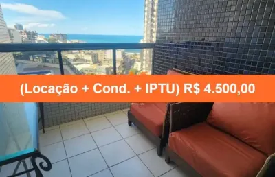 Aluguel de apartamento 2 quartos com suíte e vaga de garagem no rio vermelho, salvador-ba